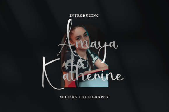 Amaya Katherine: A Handwritten Font That Elevates Branding