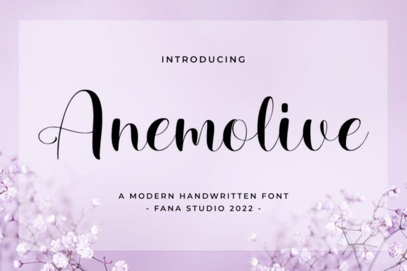 Anemolive: A Sweet Font for Branding That Feels Personal