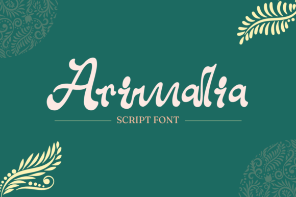 Arimalia: A Script Font That Elevates Web Design