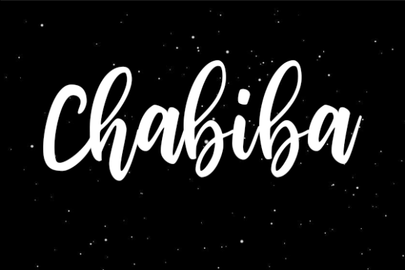 Chabiba: A Handwritten Font That Elevates Editorial Design
