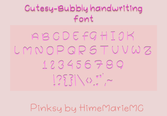 Cutesy Bubbly: A Sweet Font for Handmade Creations