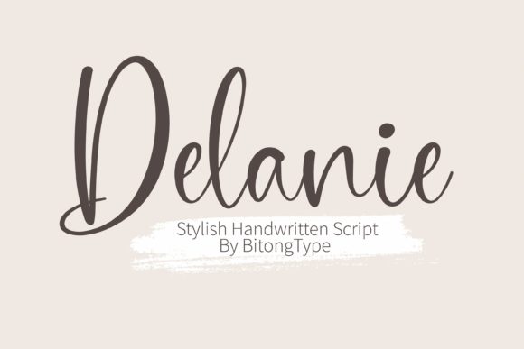Delanie: A Script Font for Thoughtful Typography