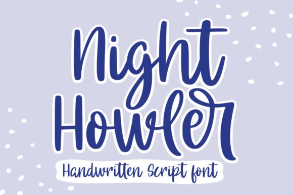 Discover Night Howler: A Versatile Handwritten Typeface for Branding