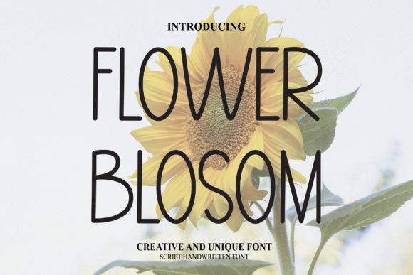 Flower Blosom: A Sweet Font for Your Brand