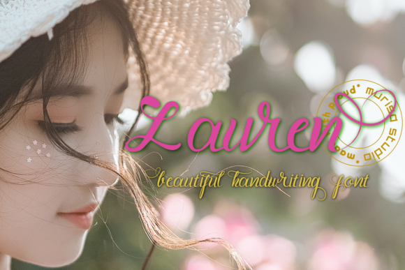 Lauren: A Refined Script Font for Digital Branding
