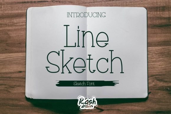 Line Sketch: A Handwritten Font That Elevates Handmade Creations