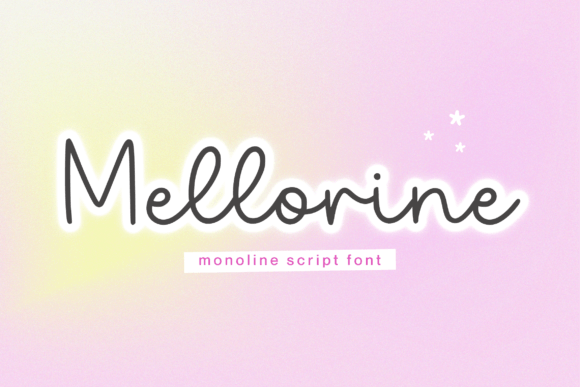 Mellorine: A Modern Handwritten Font for Editorial Design