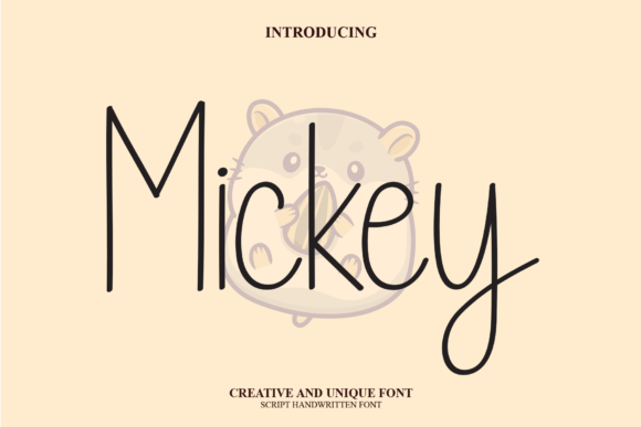 Mickey: A Sweet Script Font for Digital Branding