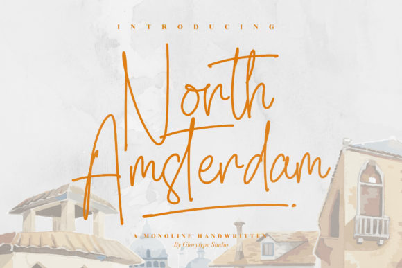 North Amsterdam: A Script Font for Modern Web Design