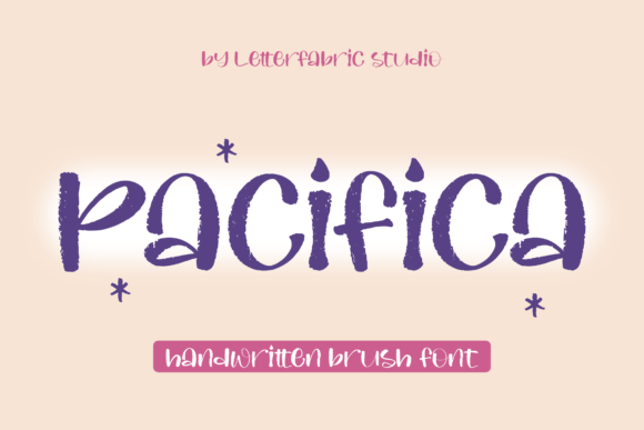 Pacifica Font for Handmade Projects