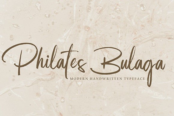 Philates Bulaga: A Handwritten Font for Modern Campaigns