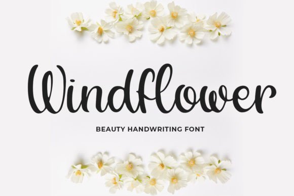Windflower: A Handwritten Font for Editorial Design